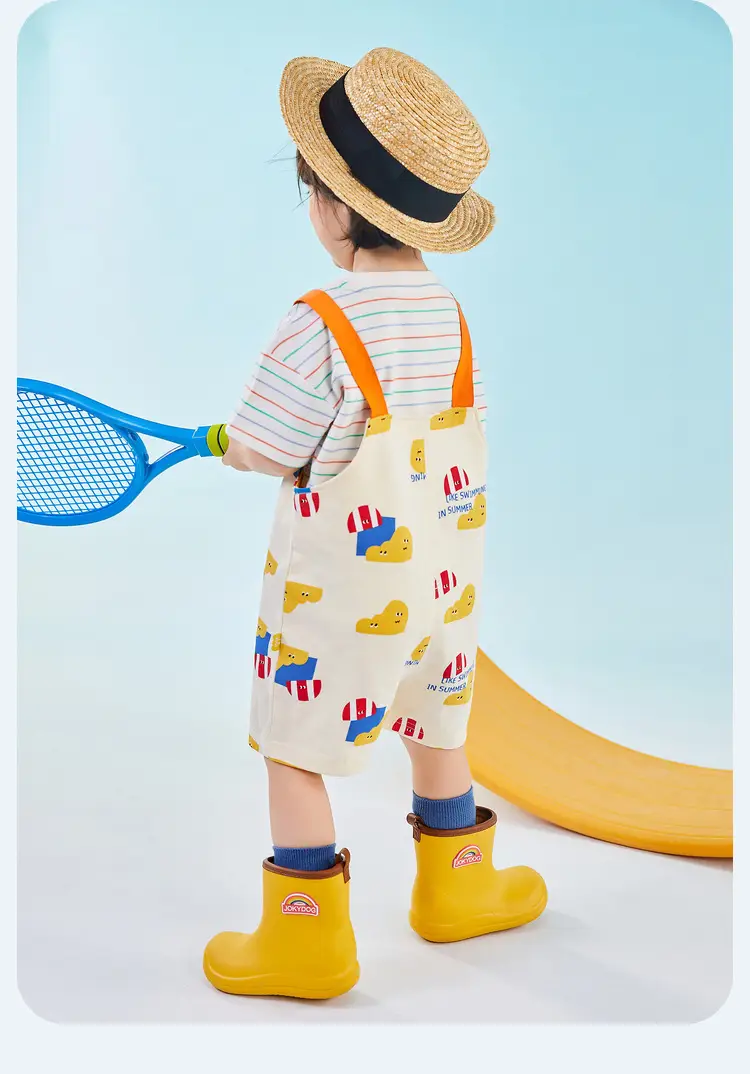 Baby Cartoon T-Shirt Cream Short Sleeve Summer — feature 19