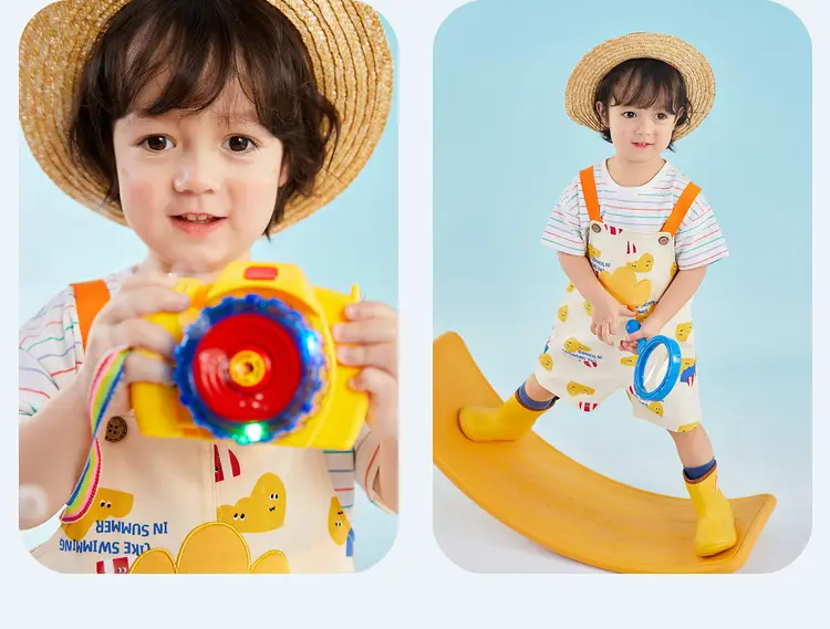 Baby Cartoon T-Shirt Cream Short Sleeve Summer — feature 20