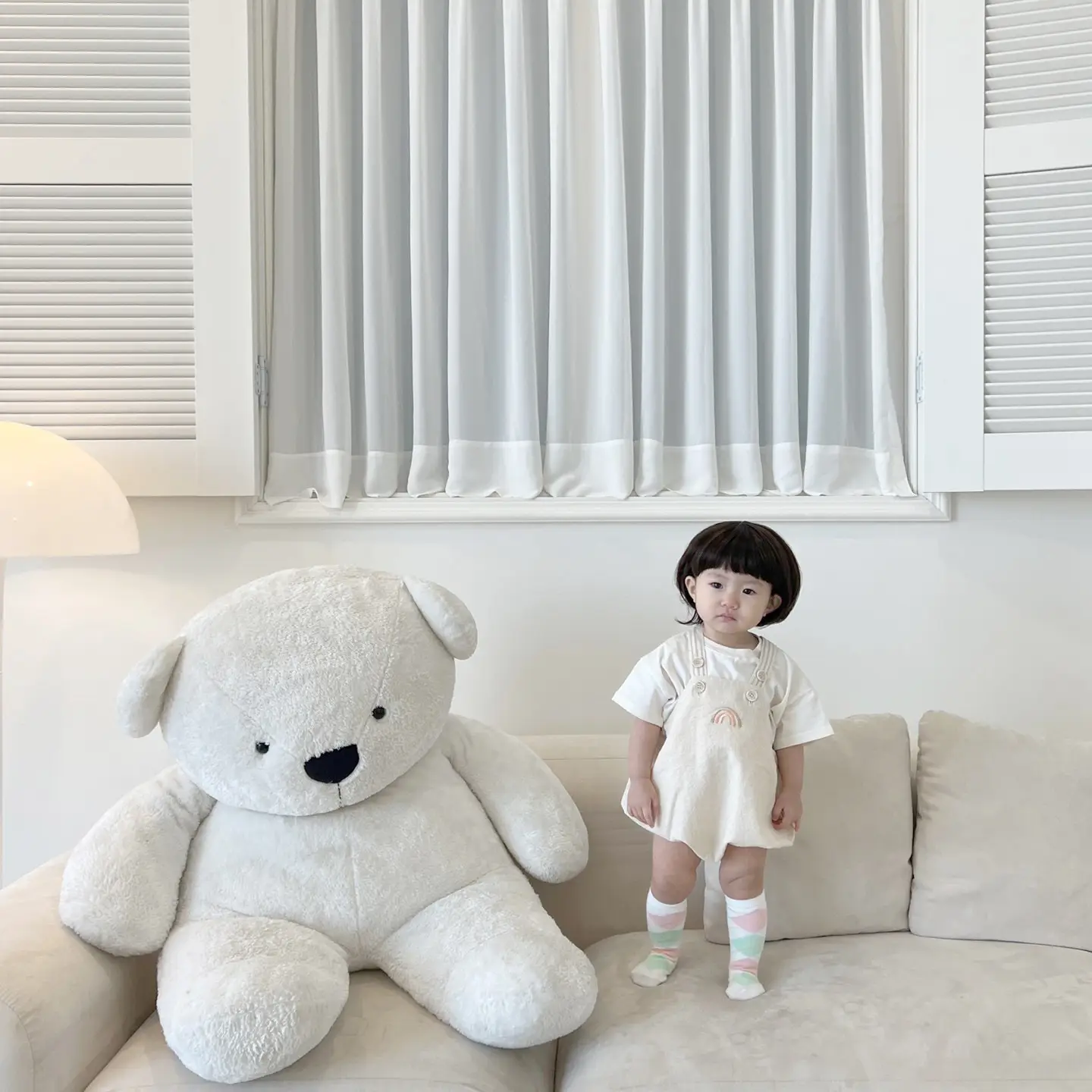 Women's Baby T-Shirt with Rainbow Embroidery Straps — feature 7