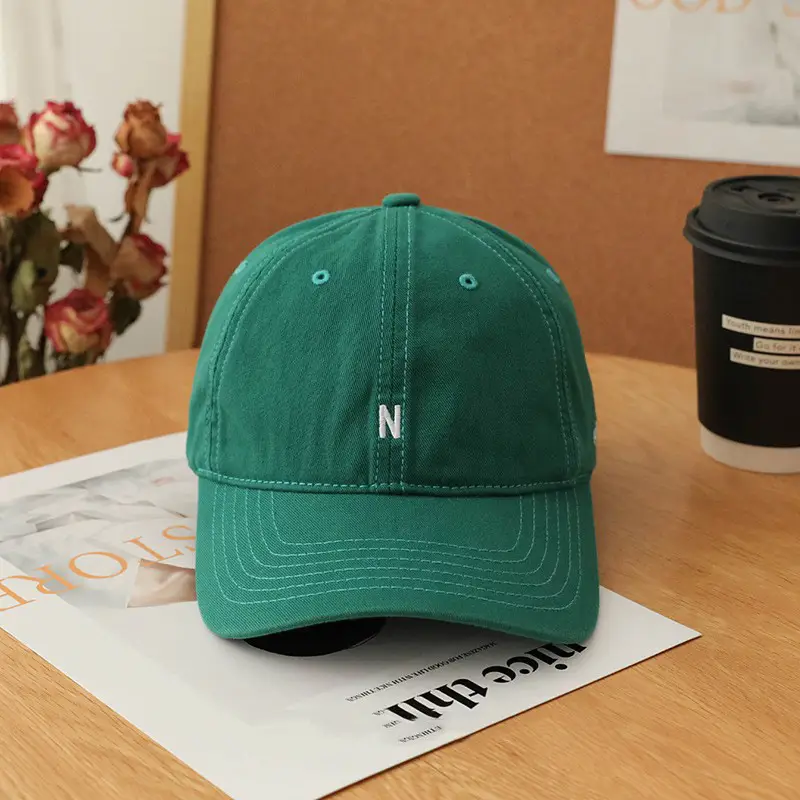 Japanese Style Embroidered Peaked Cap for Men Women — feature 13