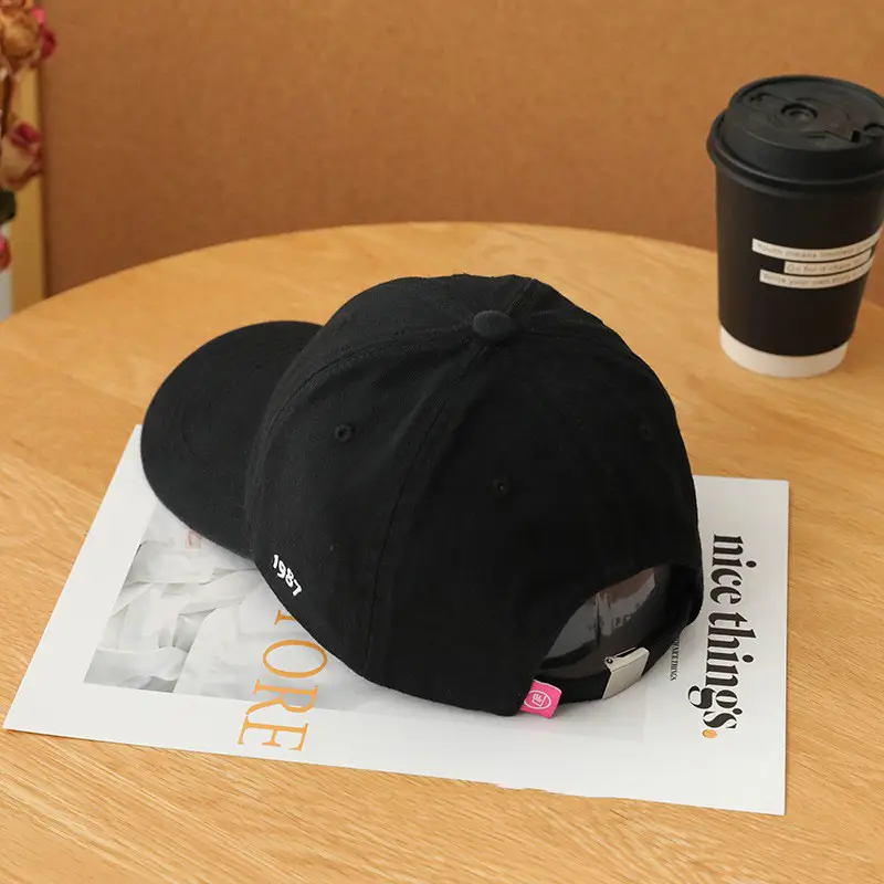 Japanese Style Embroidered Peaked Cap for Men Women — feature 19