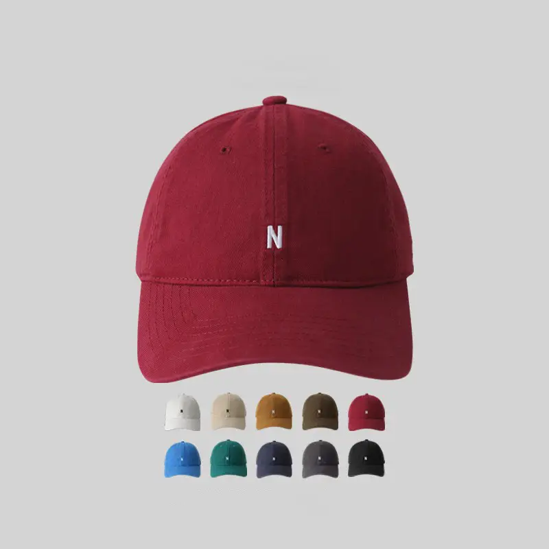 Japanese Style Embroidered Peaked Cap for Men Women — feature 3