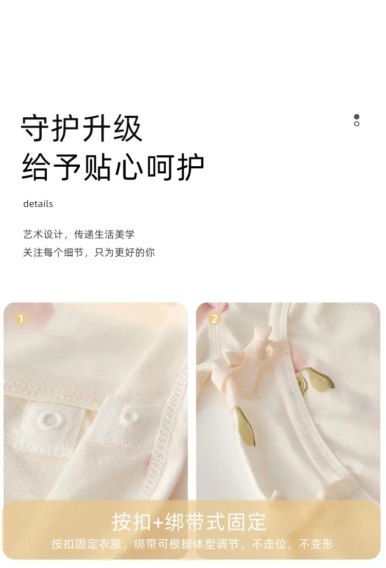 Newborn Pure Cotton Baby Jumpsuit Spring Autumn Lightweight — feature 9