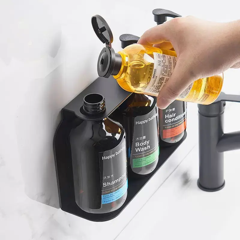 Hotel Hotel Non-Punch Soap Dispenser Bathroom Toilet Wall-Mounted Hand Sanitizer Box Body Soap Shampoo Bottle - Image 6