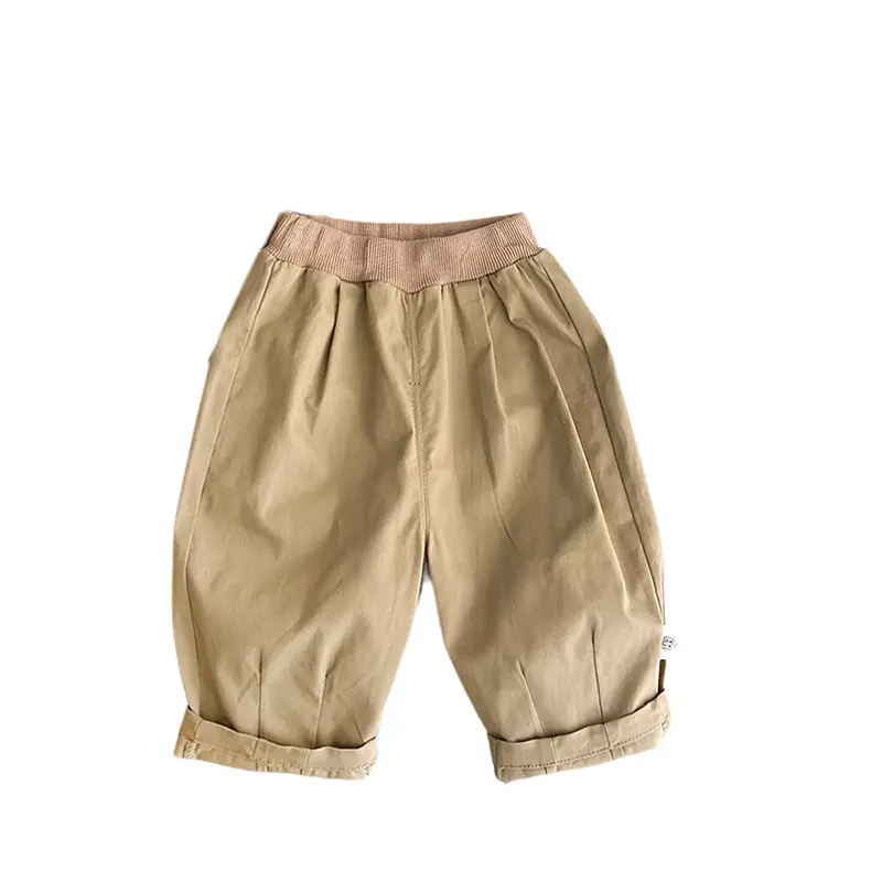 Boys Striped Polo Pants Spring Autumn Casual Trousers - Image 6