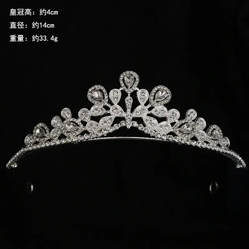 Cross-Border Bridal Crown Jewelry for Women - Image 3