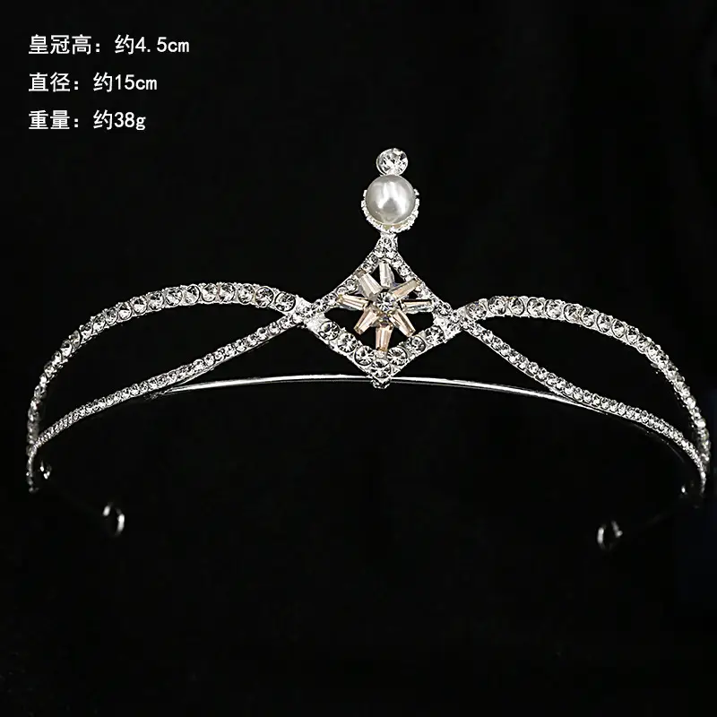 Cross-Border Bridal Crown Jewelry for Women - Image 4