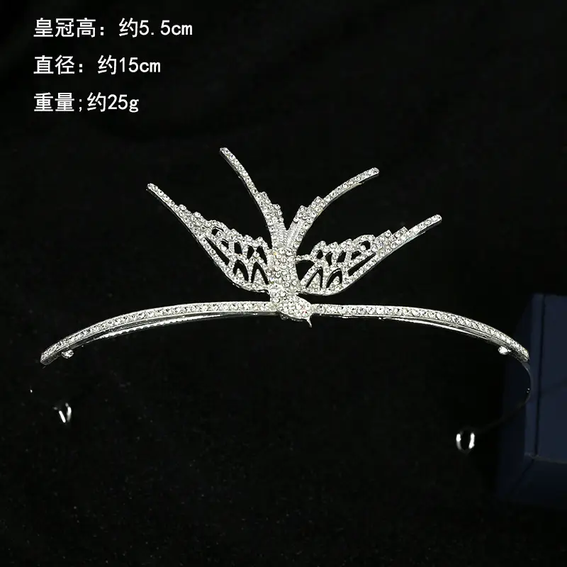 Cross-Border Bridal Crown Jewelry for Women - Image 8
