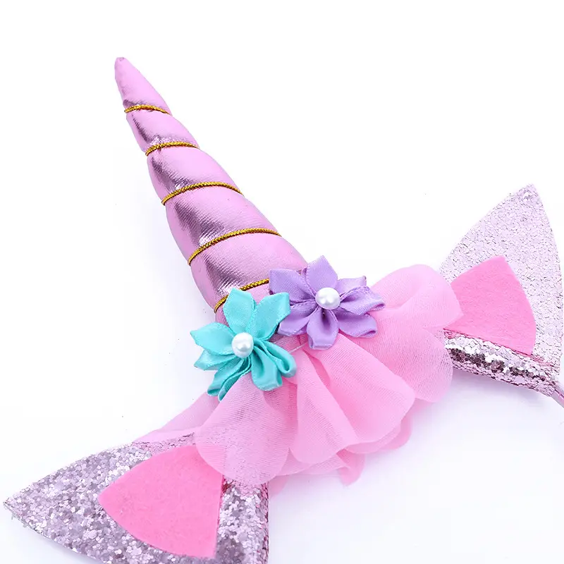 Angel Wings Hairband Set for Girls Rainbow Butterfly Headband - Image 11