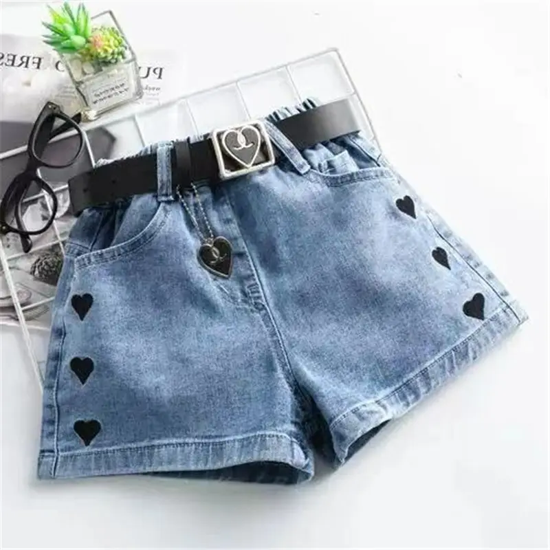 Women Denim Shorts Blue Casual Summer Wear