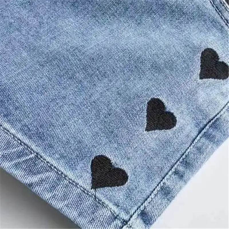 Women Denim Shorts Blue Casual Summer Wear
