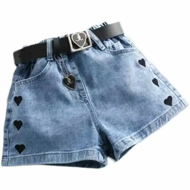 Women Denim Shorts Blue Casual Summer Wear