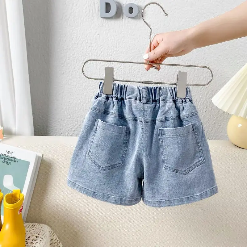 Women Denim Shorts Blue Casual Summer Wear — feature 2