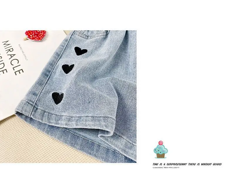 Women Denim Shorts Blue Casual Summer Wear — feature 3