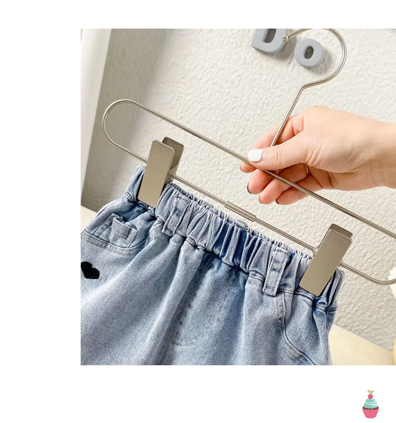 Women Denim Shorts Blue Casual Summer Wear — feature 6