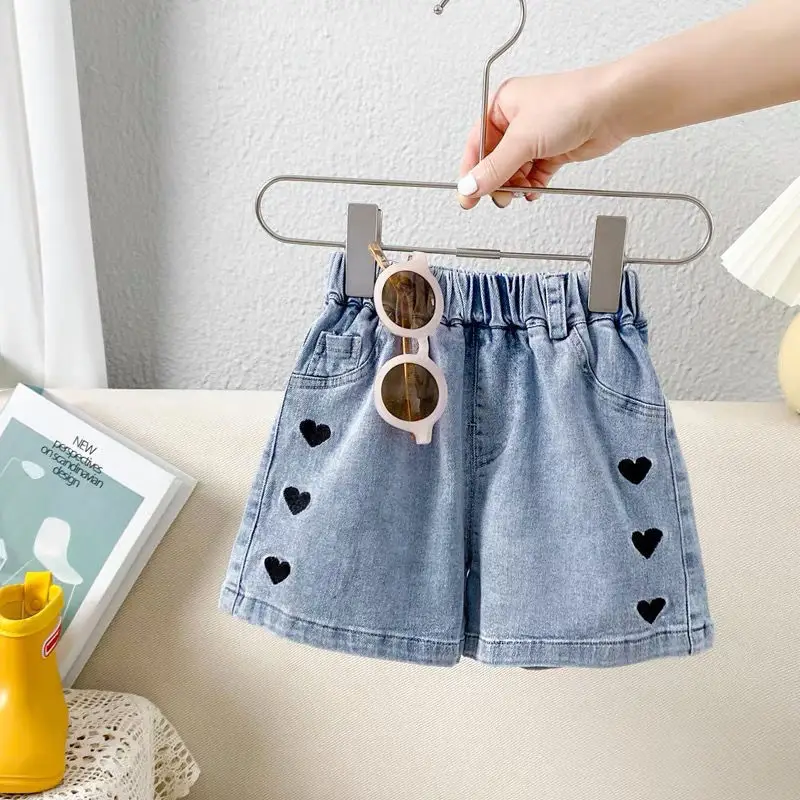 Women Denim Shorts Blue Casual Summer Wear — feature 9