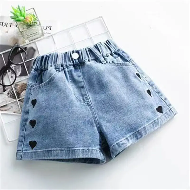 Women Denim Shorts Blue Casual Summer Wear