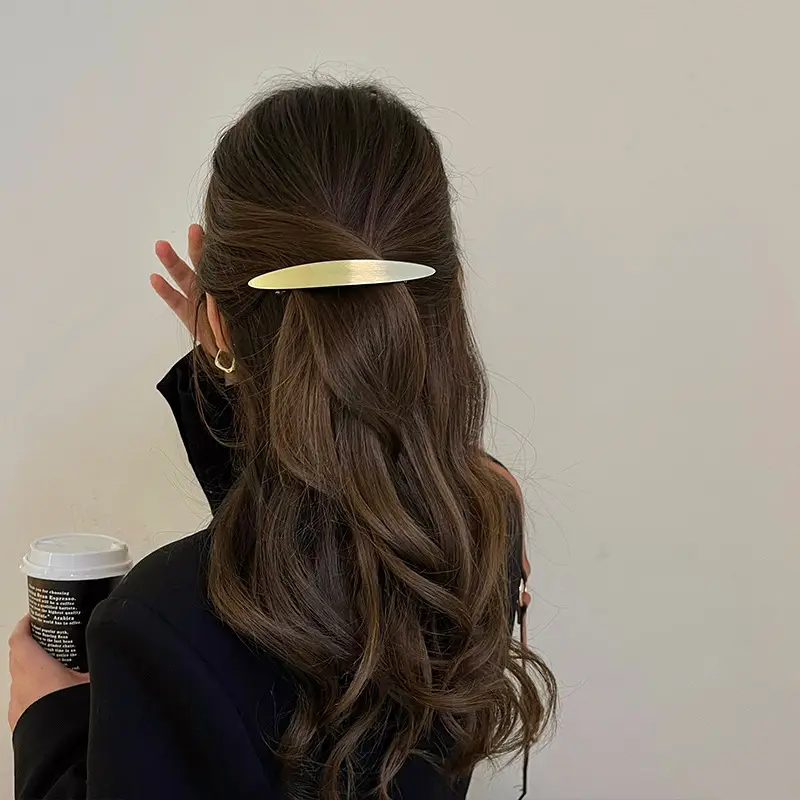 Women's Back Hairpin Cold Style Clip 2024 Alloy - Image 6