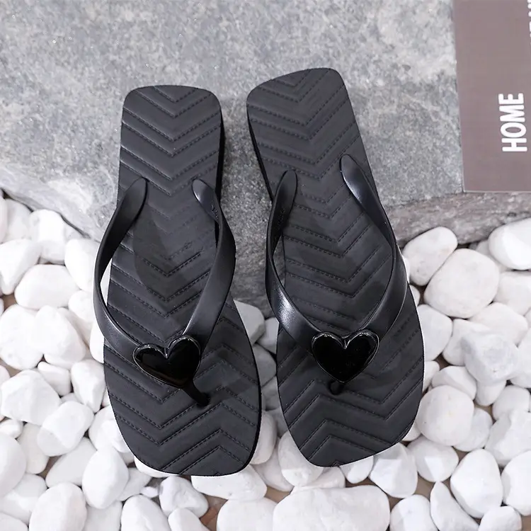 Blue Square Flip Flops Summer Casual Wear - Image 8