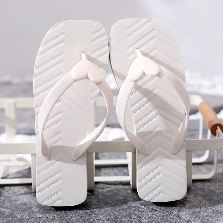 Blue Square Flip Flops Summer Casual Wear