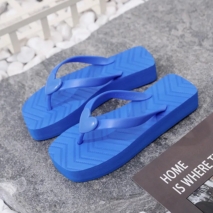 Blue Square Flip Flops Summer Casual Wear β feature 10