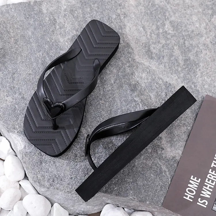 Blue Square Flip Flops Summer Casual Wear β feature 27
