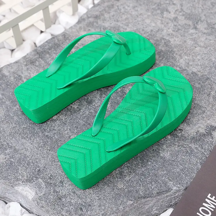 Blue Square Flip Flops Summer Casual Wear β feature 6