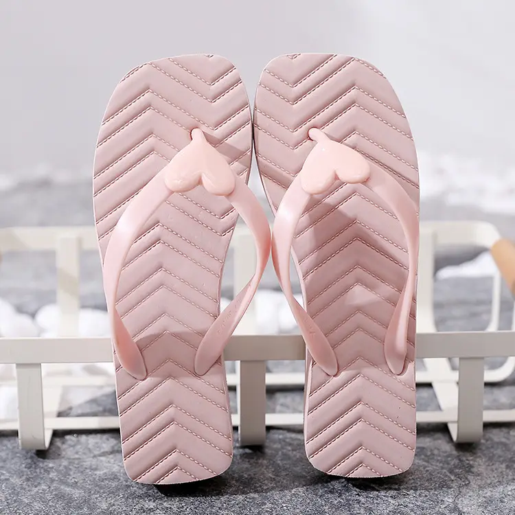 Blue Square Flip Flops Summer Casual Wear - Image 2