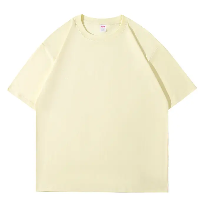 Women Loose Cotton T-Shirt Light Blue Spring - Image 13