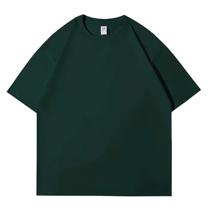 Women Loose Cotton T-Shirt Light Blue Spring - Image 14