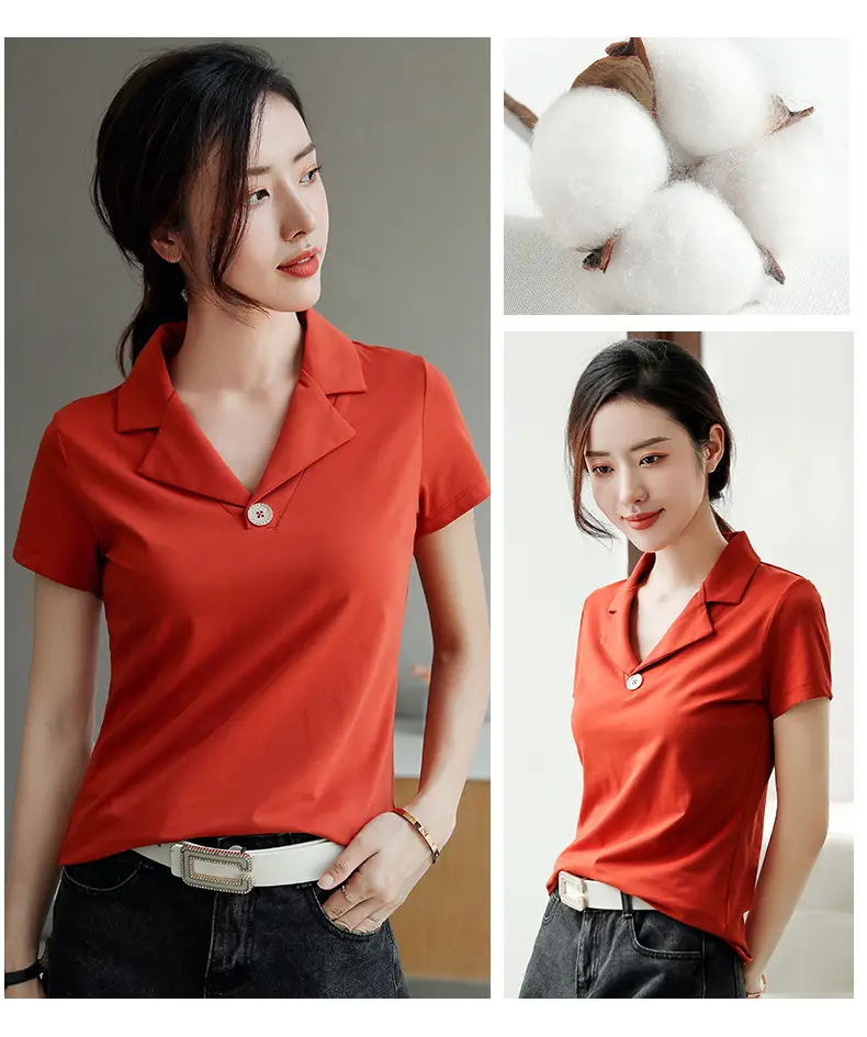 2025 Summer Women White Slim Fit Collar T-shirt Dress — feature 17