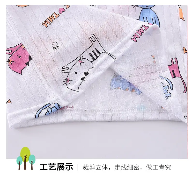 Children's Sleeveless Cotton Vest for Boys Girls Baby Size — feature 18