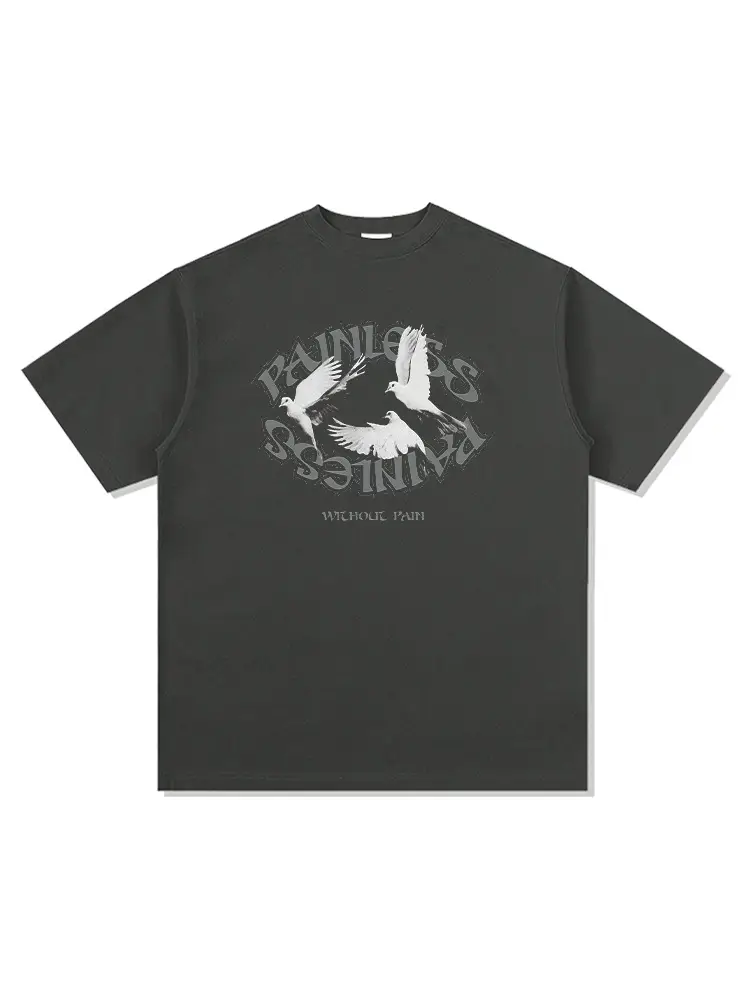 2023 Men's Short Sleeve T-Shirt White Graphic Print - Image 10