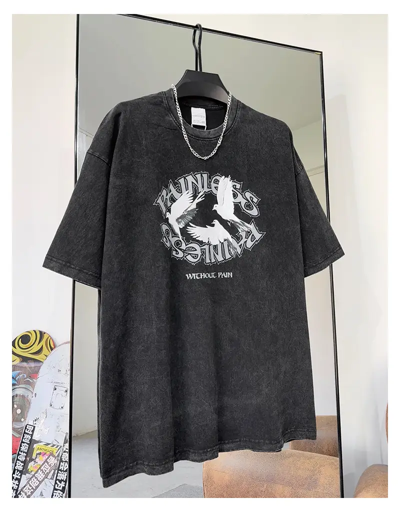 2023 Men's Short Sleeve T-Shirt White Graphic Print — feature 4