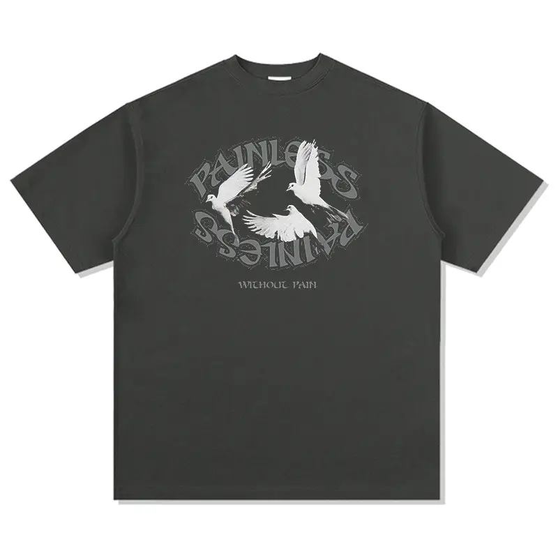 2023 Men's Short Sleeve T-Shirt White Graphic Print - Image 2