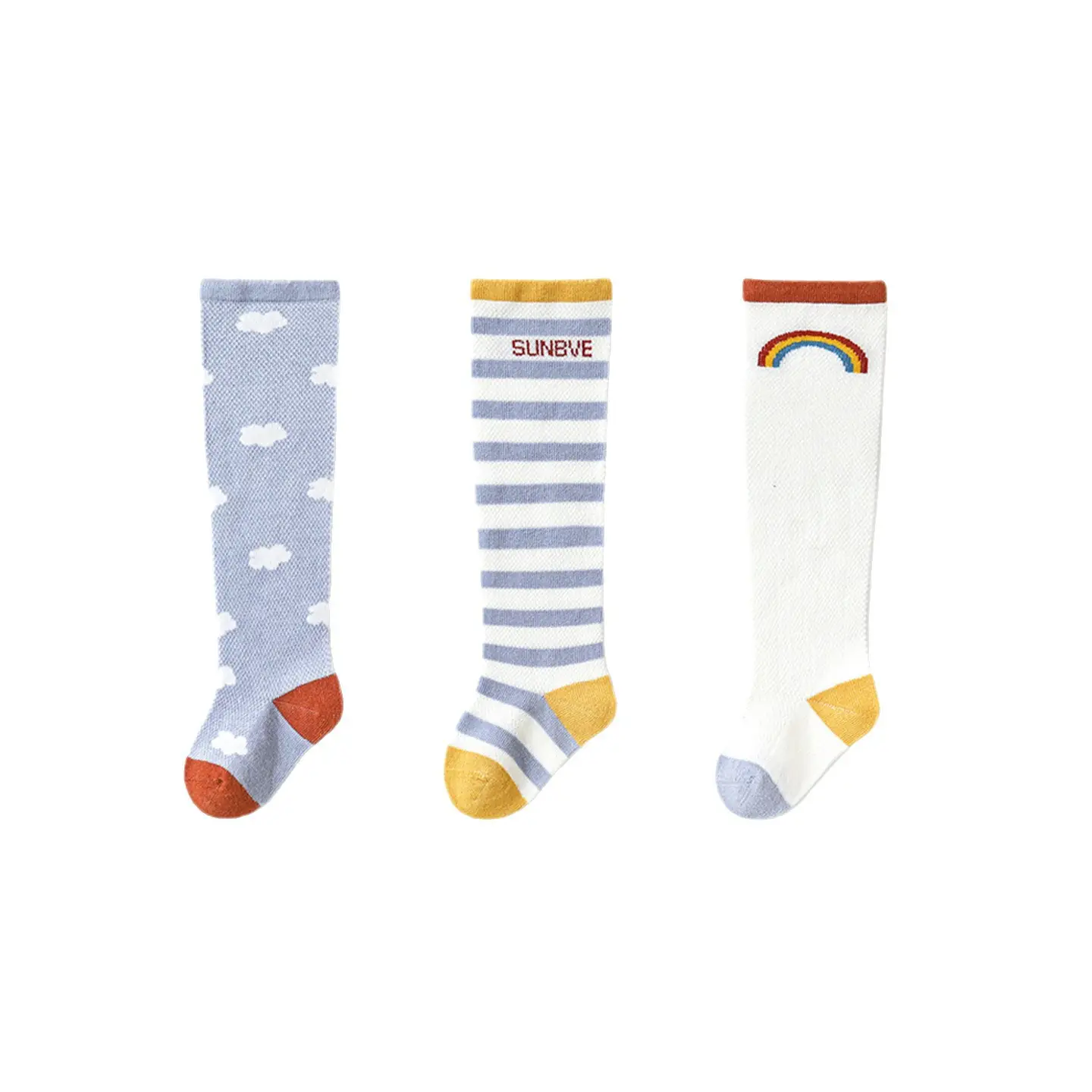 Baby Over-the-Knee Legless Socks Anti-Mosquito 3-Pack - Image 11