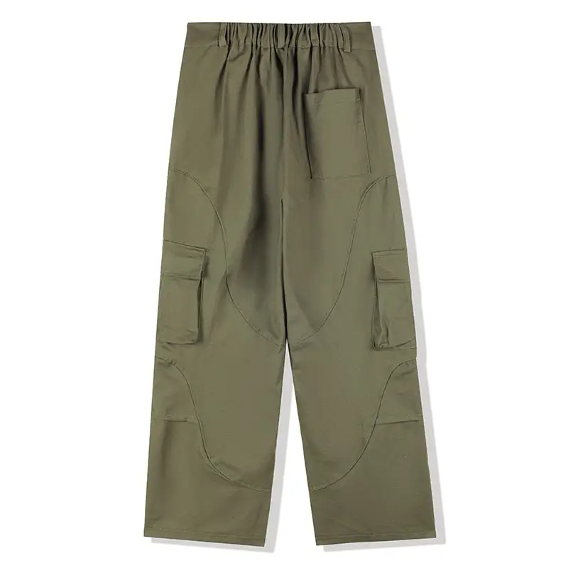 Men's Crane Pants Solid Color Winter Loose Trendy Casual Pants