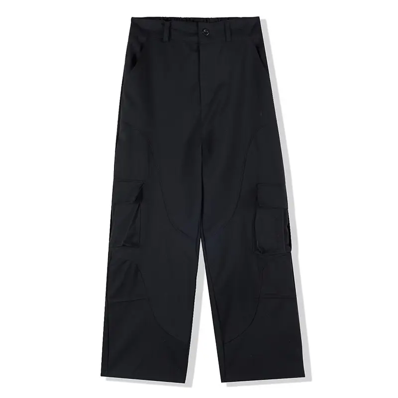 Men's Crane Pants Solid Color Winter Loose Trendy Casual Pants