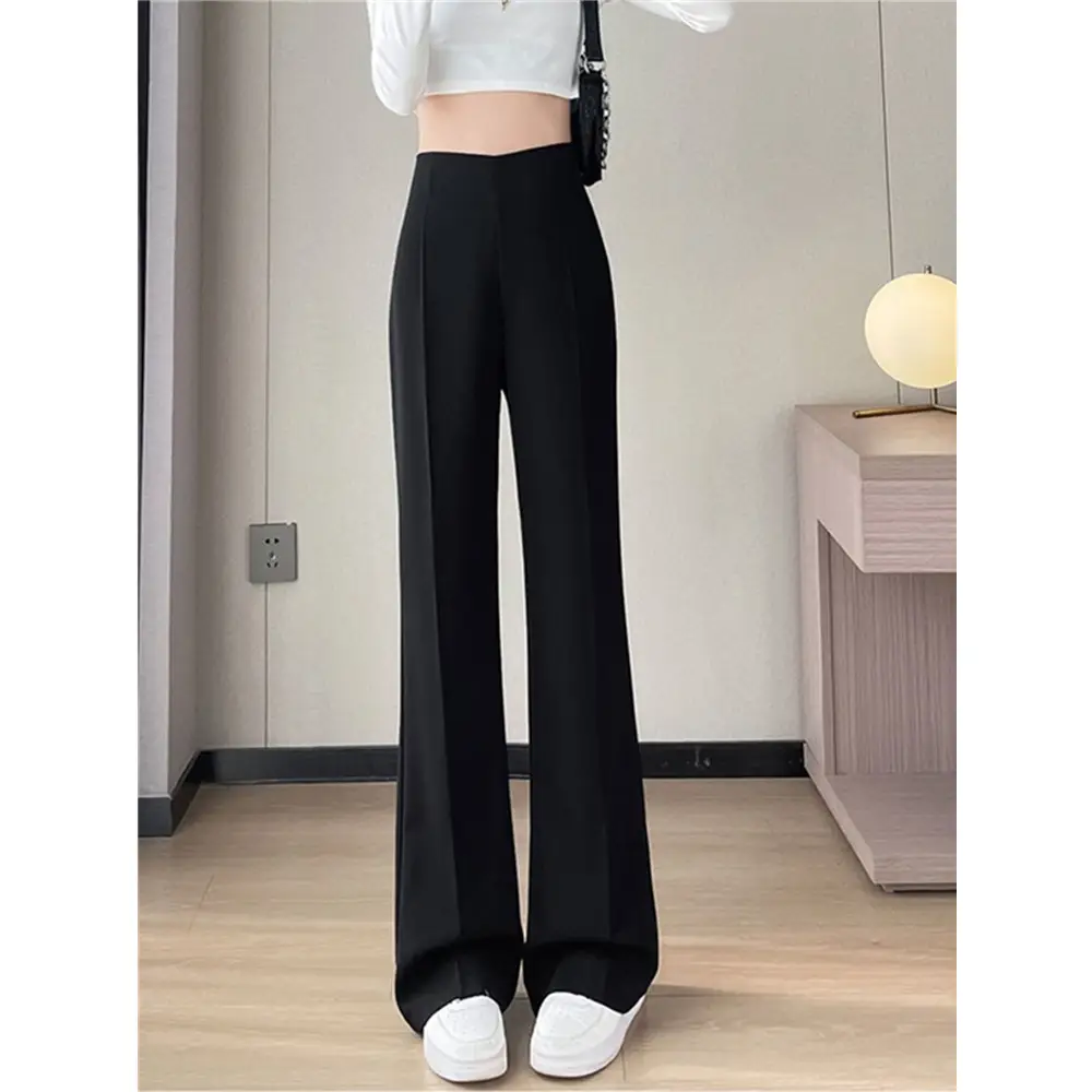 Wide Leg Pants Women Spring Summer Loose Slimming High Waist