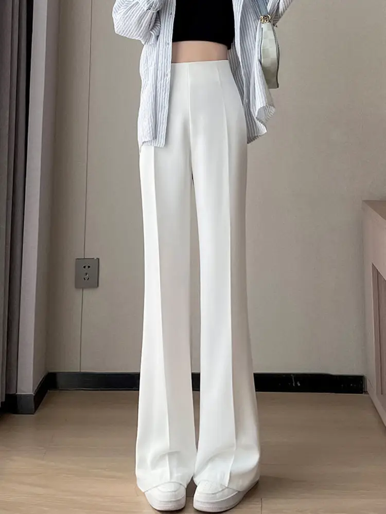 Wide Leg Pants Women Spring Summer Loose Slimming High Waist — feature 20