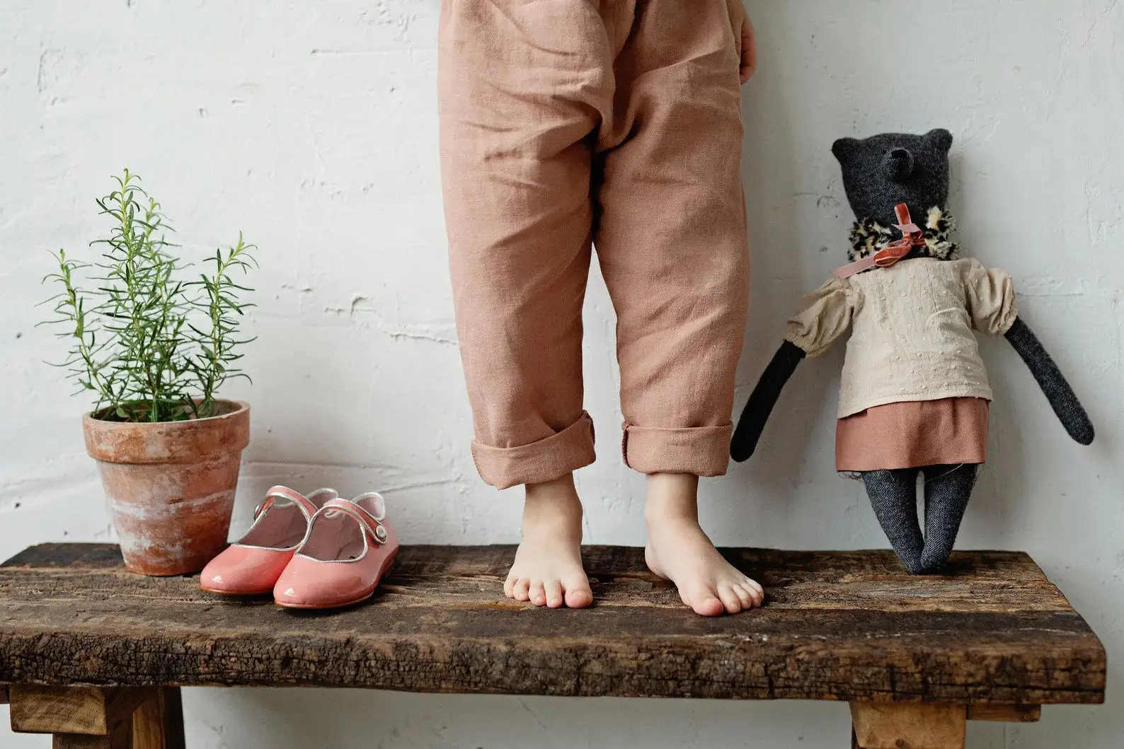 Korean Style Girls Linen Loose Pants Spring Summer — feature 25