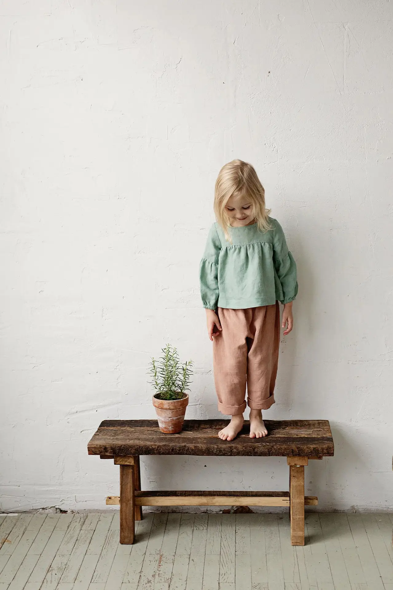 Korean Style Girls Linen Loose Pants Spring Summer — feature 29