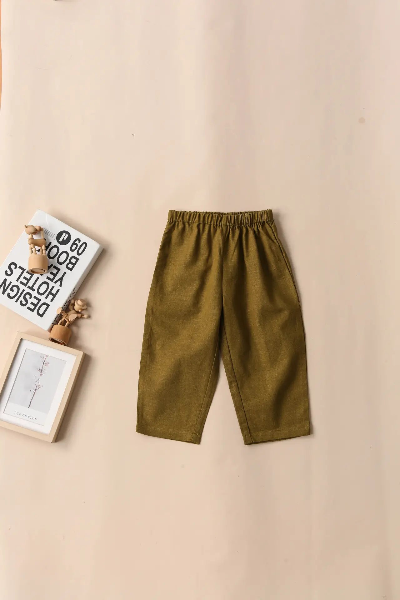 Korean Style Girls Linen Loose Pants Spring Summer — feature 31