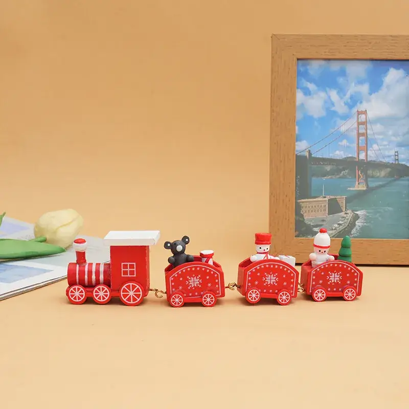 Wooden Cross-Country Train Decor for Kids Window — feature 13