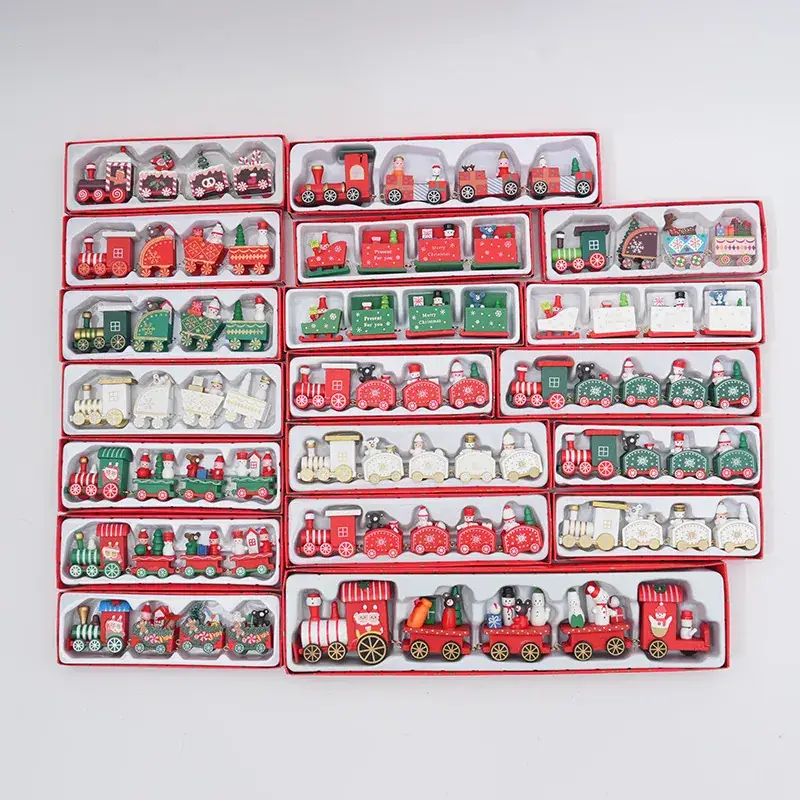 Wooden Cross-Country Train Decor for Kids Window — feature 2