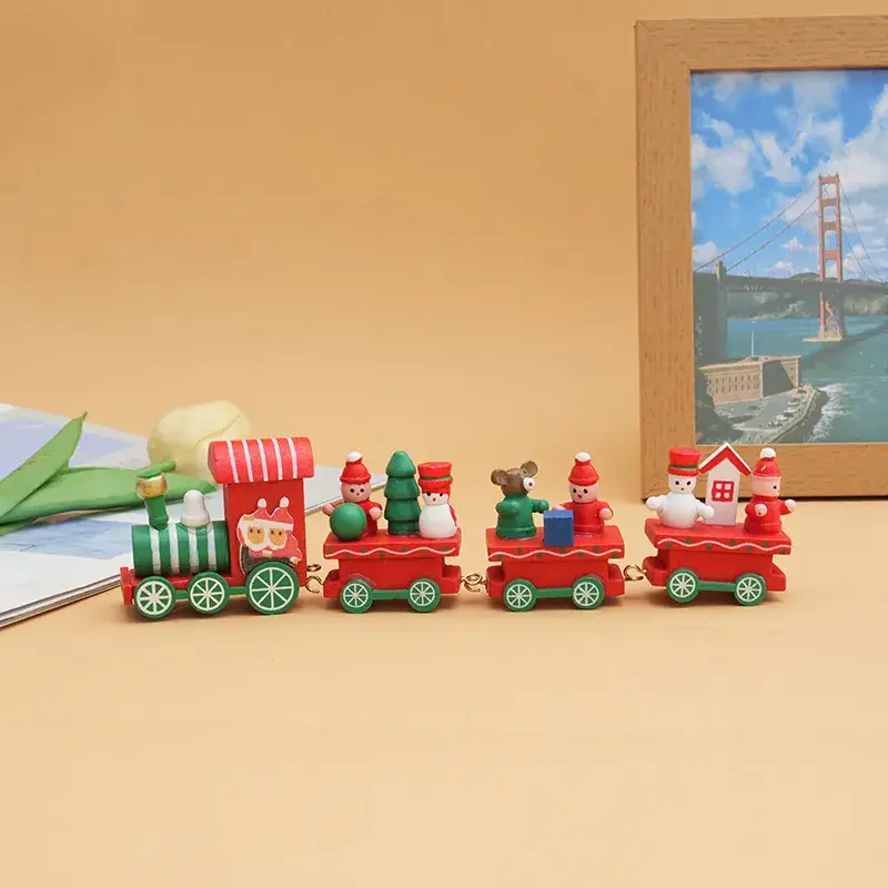 Wooden Cross-Country Train Decor for Kids Window — feature 6
