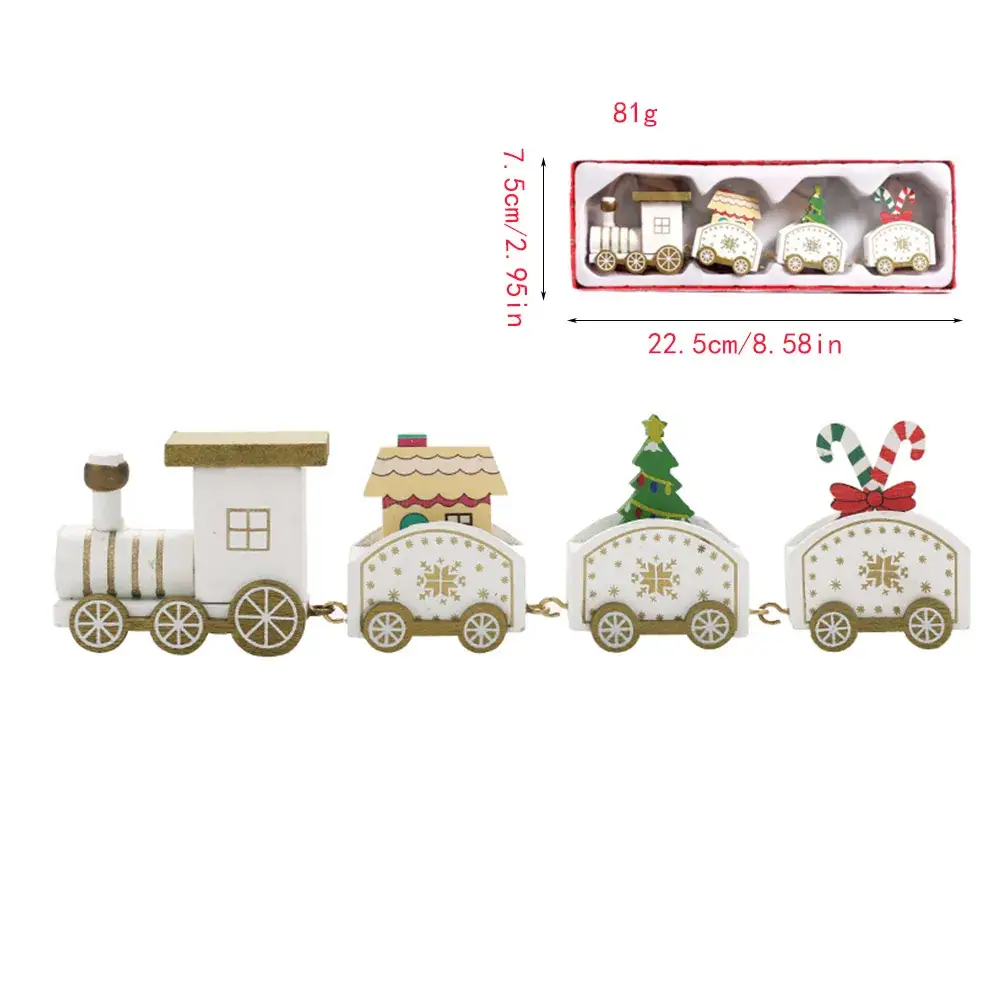 Wooden Cross-Country Train Decor for Kids Window - Image 21
