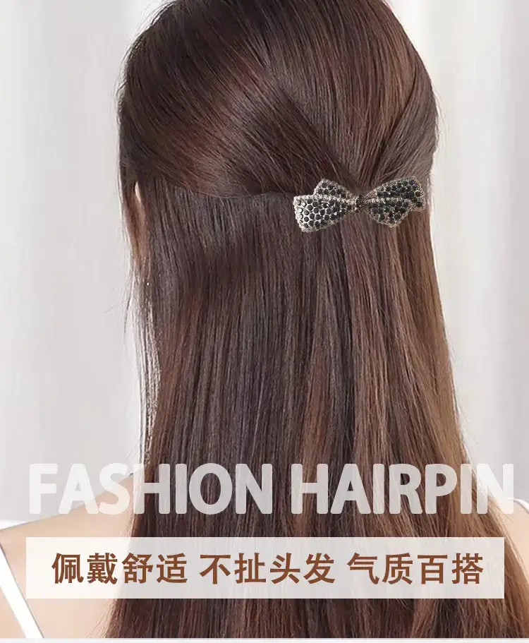 Korean Style Bow Hairpin for Women — feature 2