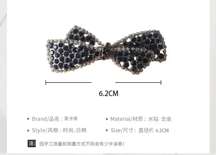 Korean Style Bow Hairpin for Women — feature 4