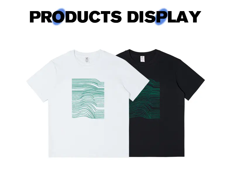Men's Dark Blue Graphic T-Shirt 230g Cotton Round Neck — feature 7